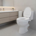 Ticco 2G Toilettensitzerhöhung 10 cm mit Deckel